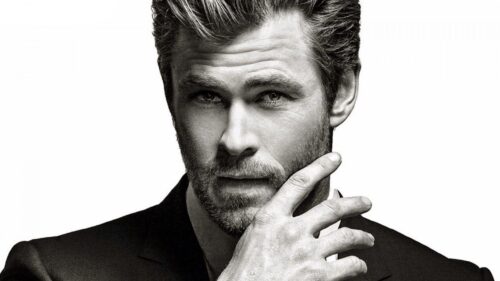 Stunning Chris Hemsworth Portrait High Resolution 4K Desktop Wallpaper