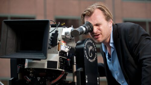 Cinematic Christopher Nolan Tribute Aesthetic Film Background 4K Desktop Wallpaper