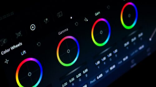 Professional Video Color Grading Interface 4K Wallpaper