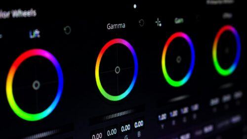 Professional Color Grading Wheels Creative 4K PC Wallpaper