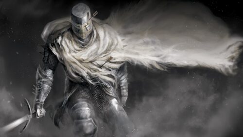Dark Souls Epic Boss Battle Gaming Wallpaper 4K High Definition Desktop Background