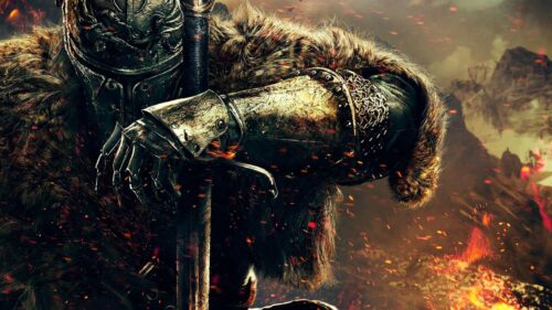 Dark Souls Epic Boss Battle Gaming Wallpaper 4K High Definition Desktop Background