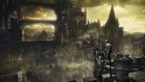 Dark Souls Epic Boss Battle Gaming Wallpaper 4K for PC Desktop