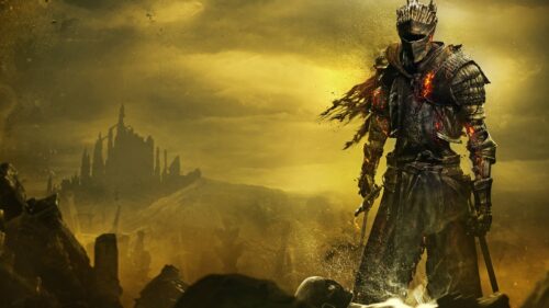 Dark Souls Epic Boss Battle Gaming Wallpaper 4K for PC Desktop
