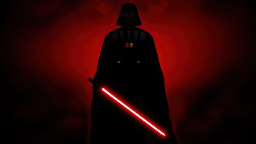 Iconic Darth Vader Sith Lord Cinematic Lighting Dark Side 4K Desktop Wallpaper