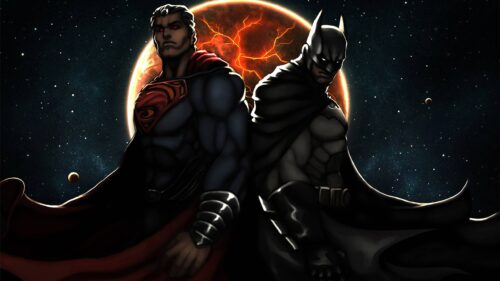 Epic DC Comics Justice League Heroes Cinematic Art 4K Desktop Wallpaper