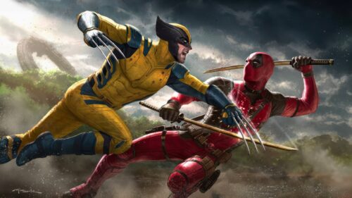 High-Quality Deadpool Marvel Superhero Cinematic Action Desktop Wallpaper