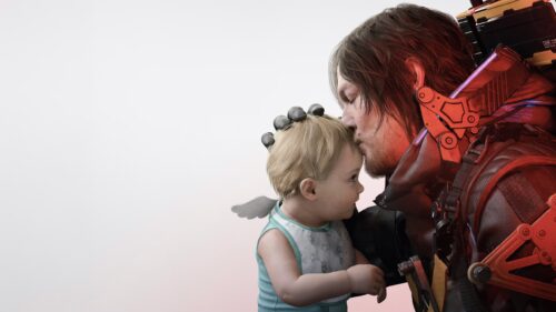 Death Stranding Sam Porter Bridges Landscape Gaming Wallpaper 4K Desktop Background