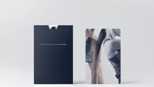 Minimalist Intenza Brand Boutique E-Gift Card Minimal Design 4K Wallpaper