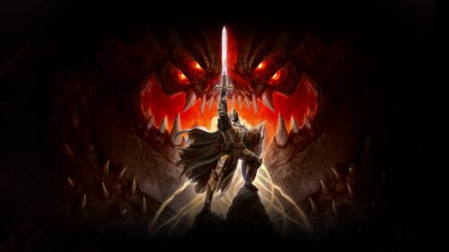 Diablo IV Epic Battle Cinematic Desktop Wallpaper – High-Quality 4K Gaming Background for PC
