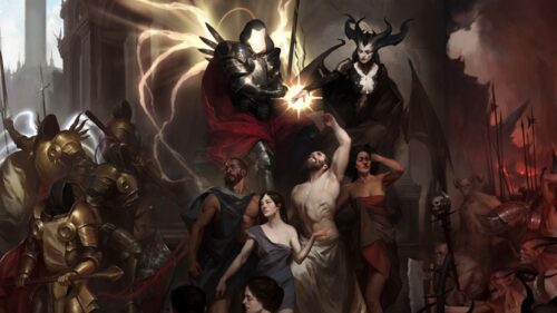 Diablo IV Epic Fantasy Gaming Wallpaper 4K High Definition Desktop Background