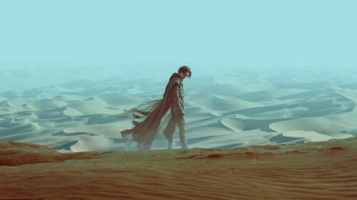 Epic Arrakis Desert Landscape from Dune Cinematic 4K Desktop Wallpaper