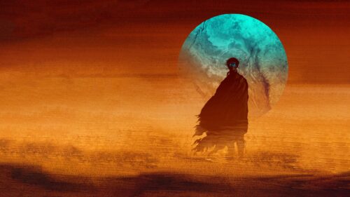 Stunning Arrakis Desert Landscape from Dune Cinematic 4K Desktop Wallpaper