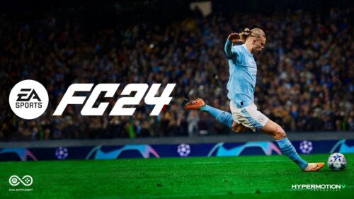 EA Sports FC Gaming Wallpaper – Epic Soccer Action Desktop Background 4K