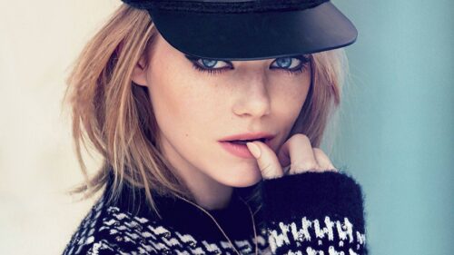 Stunning Emma Stone Portrait High Resolution Professional Photography 4K Desktop Wallpaper