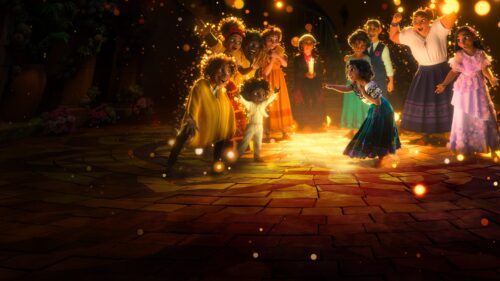Magical Encanto Family Casita Scene High Resolution 4K Desktop Wallpaper