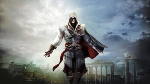 Ezio Auditore Assassin’s Creed Gaming Wallpaper – High Quality 4K Desktop Background