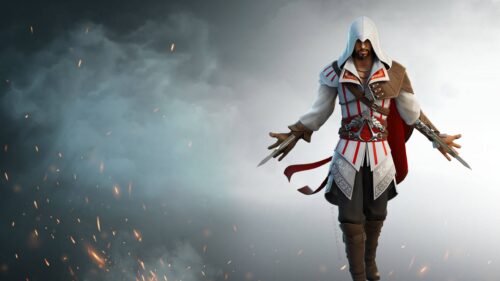 Ezio Auditore Assassin’s Creed Gaming Wallpaper 4K High Definition Desktop Background