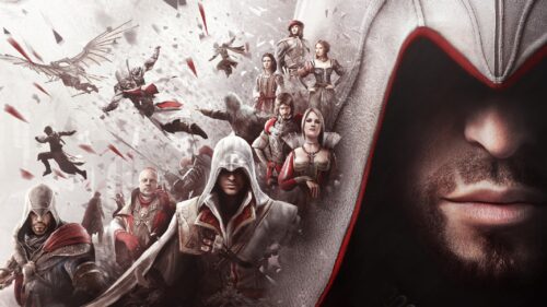 Ezio Auditore Assassin’s Creed Gaming Wallpaper 4K High Definition Desktop Background