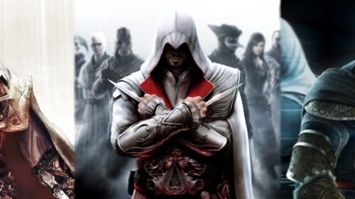 Ezio Auditore Assassin’s Creed Gaming Wallpaper 4K High Definition Desktop Background
