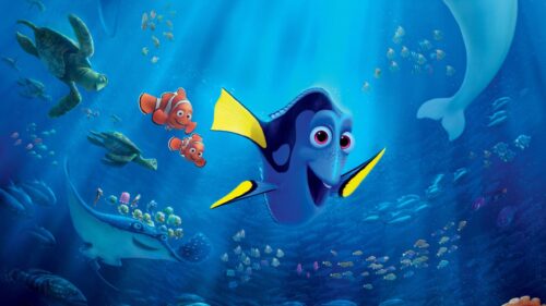 Nemo and Marlin Underwater Coral Reef Scene High Resolution 4K Desktop Wallpaper