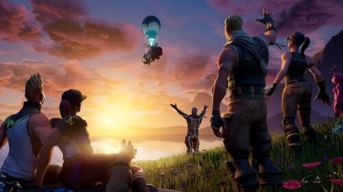 Epic Fortnite Battle Royale Gaming Wallpaper 4K High Quality Desktop Background