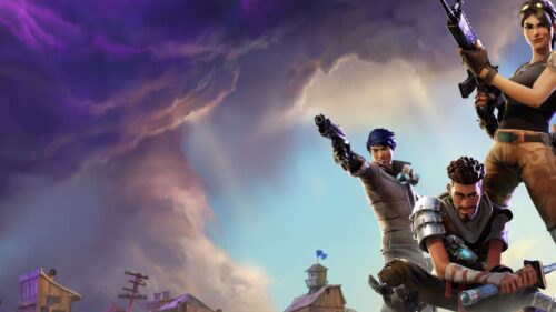 Epic Fortnite Battle Royale Gaming Wallpaper 4K High Quality Desktop Background