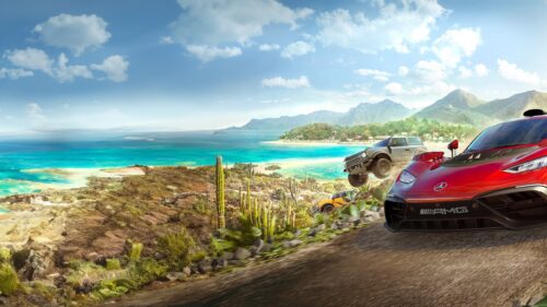 Forza Horizon 5 Scenic Racing Desktop Wallpaper – High Quality 4K Gaming Background
