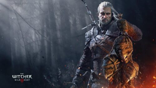 Geralt of Rivia The Witcher 3 Cinematic Gaming Wallpaper 4K Desktop Background