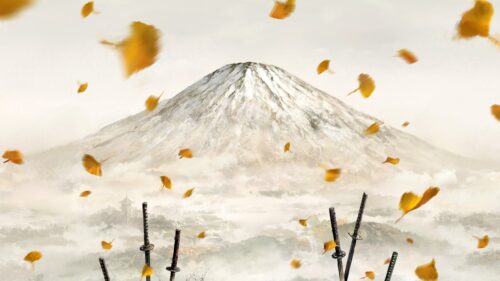 Ghost of Yotei Gaming Wallpaper 4K – Epic Samurai Landscape for PC Desktop