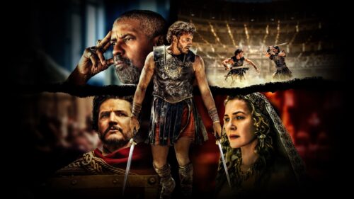Epic Ancient Roman Gladiator Standing in the Colosseum Arena 4K Desktop Wallpaper