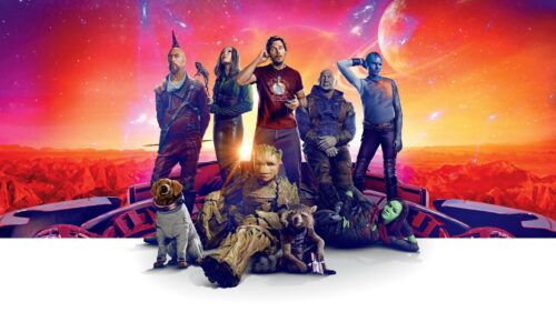 Epic Guardians of the Galaxy Team Assemble Cinematic Space Adventure 4K Desktop Wallpaper