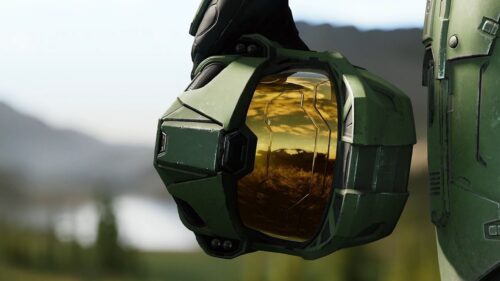 Halo Infinite Master Chief Cinematic 4K Gaming Wallpaper for Desktop PC