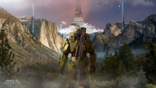 Halo Infinite Master Chief Combat Evolved 4K Desktop Gaming Wallpaper