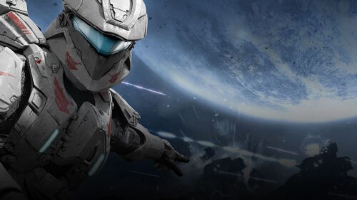 Halo Infinite Master Chief Landscape Gaming Wallpaper for Desktop 4K