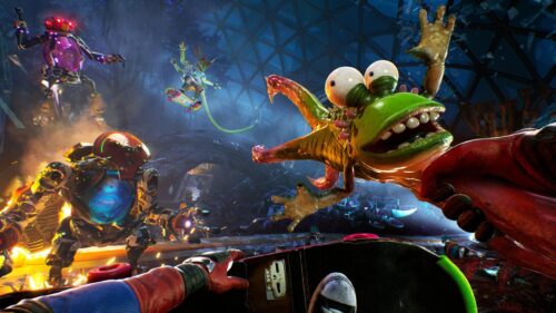 High on Life 2 Gaming Wallpaper 4K Desktop Background – Bestwallpapers.net