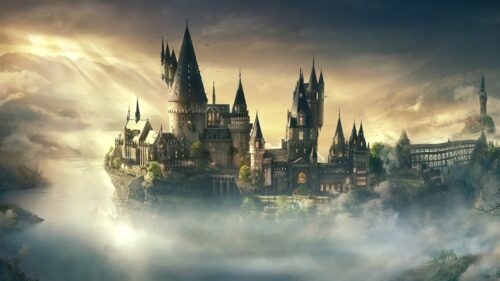 Hogwarts Legacy Enchanting Castle View Gaming Wallpaper 4K for PC Desktop