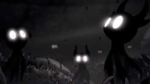 Hollow Knight The Knight Standing in Hallownest Gaming Wallpaper 4K for PC Desktop