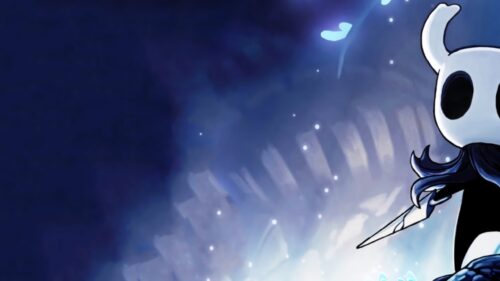 Hollow Knight The Knight Standing in Hallownest 4K Gaming Desktop Wallpaper