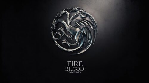 Epic House of the Dragon Targaryen Throne Room 4K Desktop Wallpaper