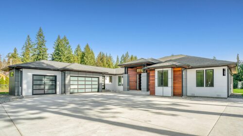 Modern Luxury House Exterior Architecture Desktop Wallpaper