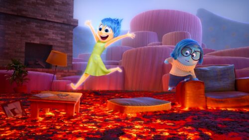 Vibrant Inside Out Characters Group Shot High Resolution 4K Desktop Wallpaper