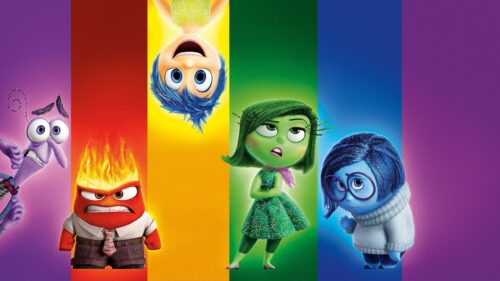 Vibrant Inside Out Characters Emotional Desktop Wallpaper 4K Wallpaper