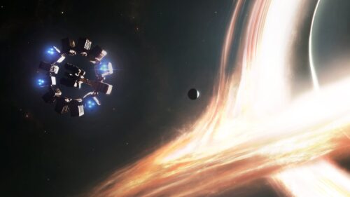 Breathtaking Interstellar Space Nebula and Cosmic Galaxy 4K Desktop Wallpaper