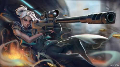 Jett Valorant Gaming Wallpaper 4K High Definition Desktop Background
