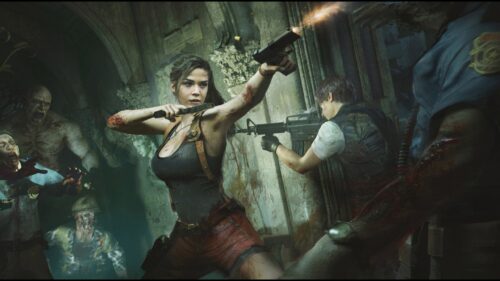 Jill Valentine Resident Evil Gaming Wallpaper 4K High Definition Desktop Background
