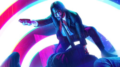 John Wick Cinematic Action Scene 4K Ultra HD Desktop Wallpaper
