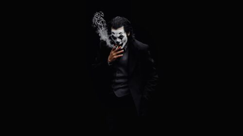 Dark Cinematic Joker Portrait High Resolution 4K Desktop Wallpaper