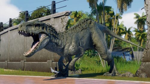 Epic Jurassic Park T-Rex Jungle Cinematic 4K Desktop Wallpaper