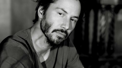 High Quality Keanu Reeves Portrait Cinematic Style 4K Desktop Wallpaper